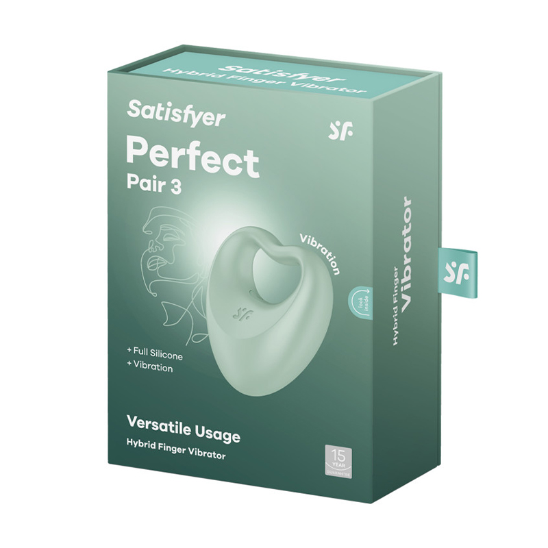Вібратор 2 в 1 для пар Satisfyer Perfect Pair 3 зелений, 1 шт